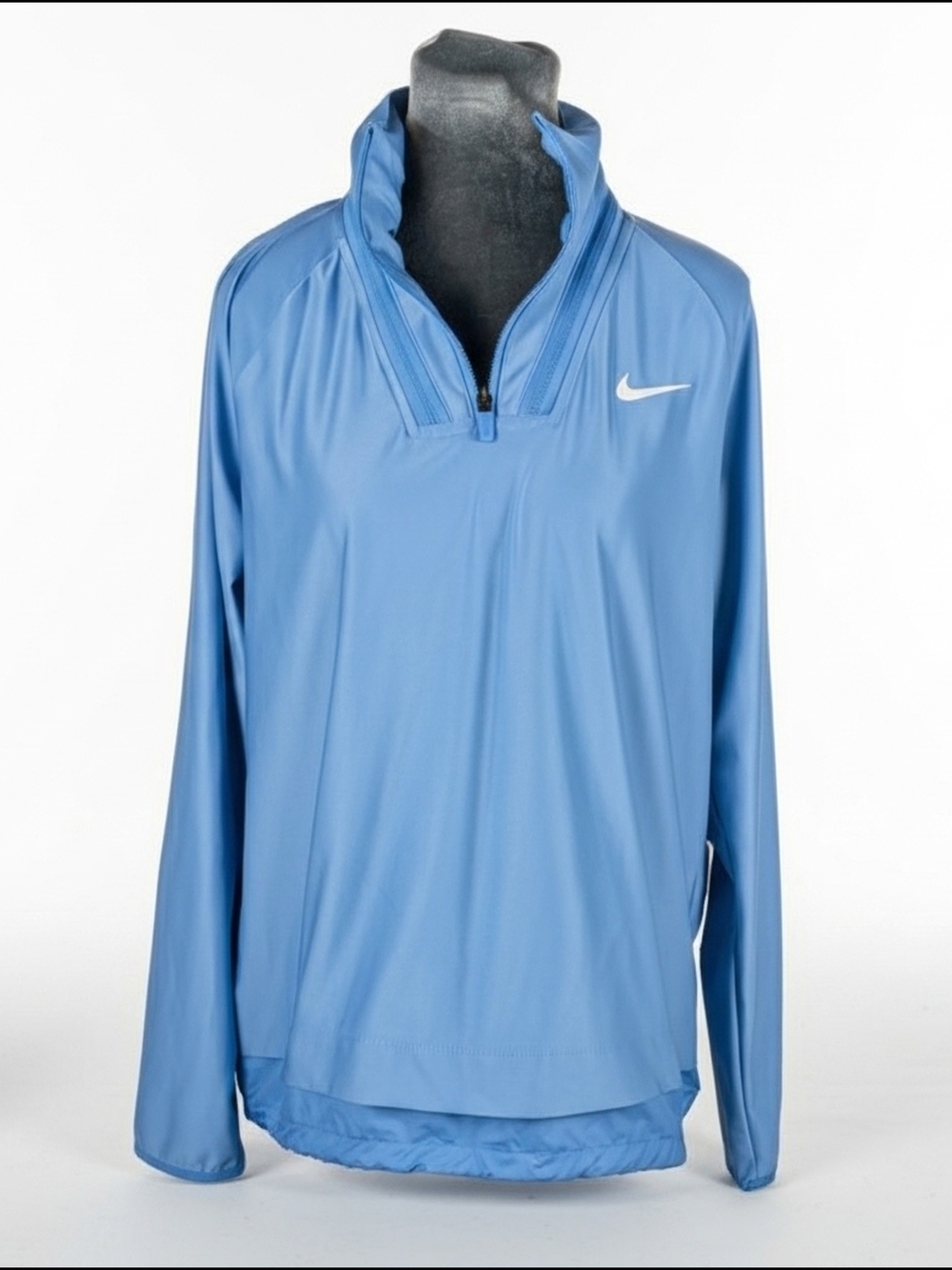 Nike Dri-FIT ADV Tour Pullover 1/4 Zip Golf Hoodie Blue Women's Size M